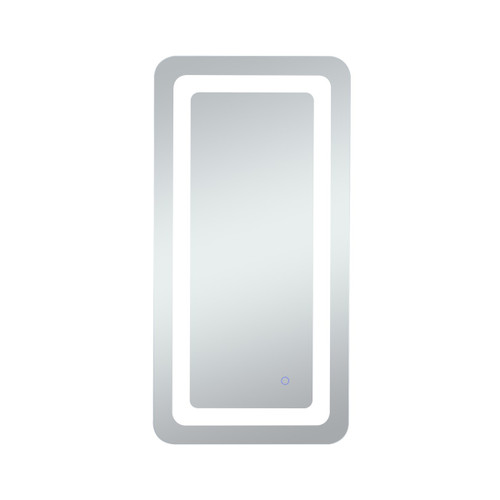 Elegant Lighting - MRE31836 - LED Mirror - Genesis - Glossy white