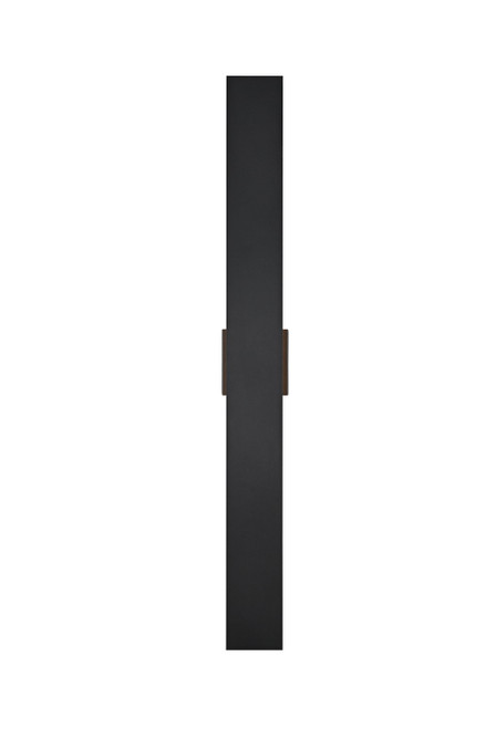 Elegant Lighting - OD506W40BK - LED Outdoor Wall Sconce - Waylen - Black