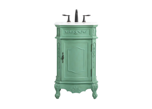 Elegant Lighting - VF10121VM-VW - Single Bathroom Vanity - Danville - Vintage mint