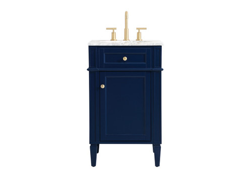 Elegant Lighting - VF12521BL - Single Bathroom Vanity - Park Avenue - blue