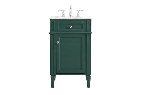 Elegant Lighting - VF12521GN - Single Bathroom Vanity - Park Avenue - green