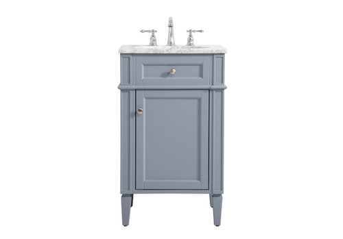 Elegant Lighting - VF12521GR - Single Bathroom Vanity - Park Avenue - grey