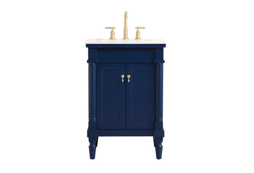 Elegant Lighting - VF13024BL - Vanity Sink Set - Lexington - blue