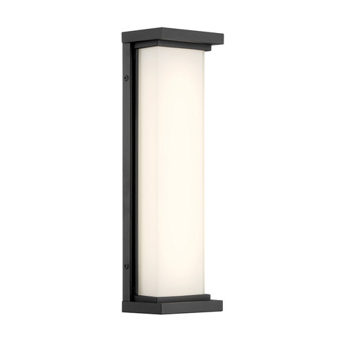 George Kovacs - P5561-066-L - LED Outdoor Wall Mount - Caption - Sand Coal Black