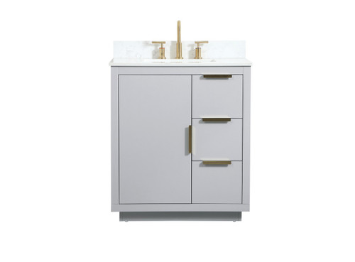 Elegant Lighting - VF19430GR-BS - Vanity Sink Set - Blake - grey