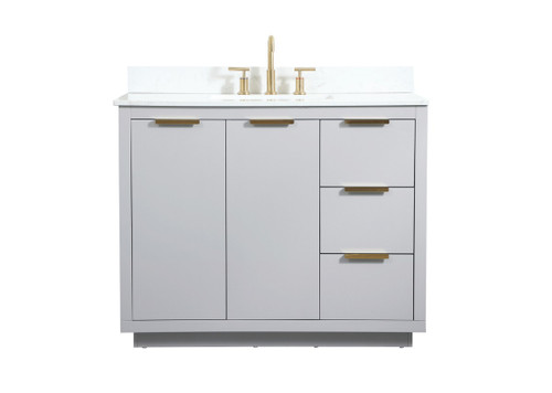 Elegant Lighting - VF19442GR-BS - Vanity Sink Set - Blake - grey