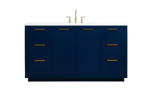 Elegant Lighting - VF19460BL - Vanity Sink Set - Blake - Blue