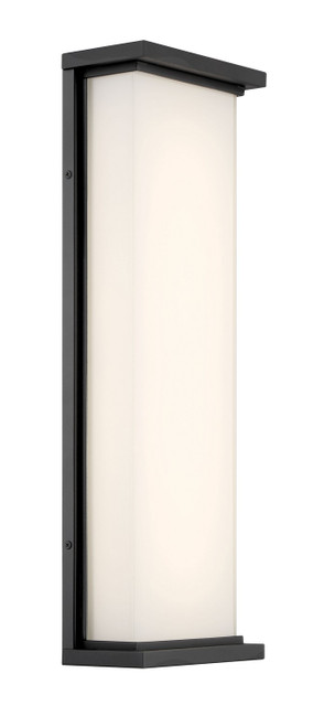 George Kovacs - P5563-066-L - LED Outdoor Wall Mount - Caption - Sand Coal Black