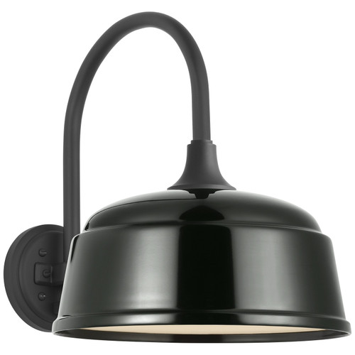 manufacturer_finish:Matte Black|manufacturer_glass:12.5 Green Rockhouse Shade