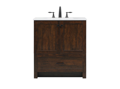 Elegant Lighting - VF2830EX - Single Bathroom Vanity - Soma - expresso
