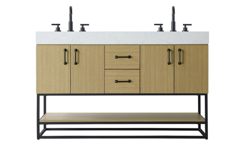 Elegant Lighting - VF29254DMHB - Bathroom Vanity - Caroline - Honey Brown