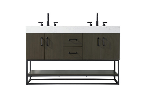 Elegant Lighting - VF29254DMMB - Bathroom Vanity - Caroline - Mocha Brown