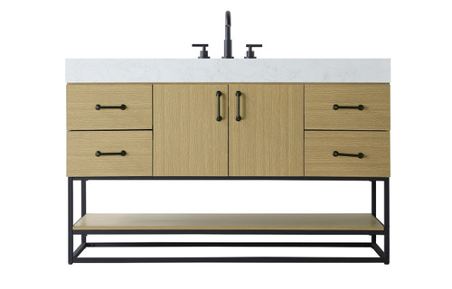 Elegant Lighting - VF29254MHB - Bathroom Vanity - Caroline - Honey Brown