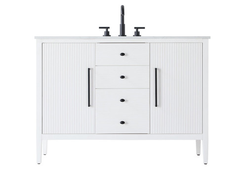 Elegant Lighting - VF29648WH - Bathroom Vanity - Blakely - White