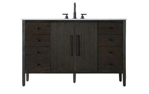 Elegant Lighting - VF29654CO - Bathroom Vanity - Blakely - Chocolate Oak