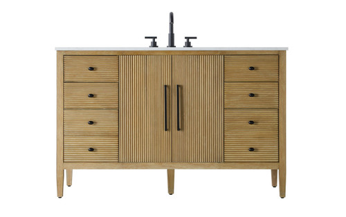 Elegant Lighting - VF29654LO - Bathroom Vanity - Blakely - Linen Oak