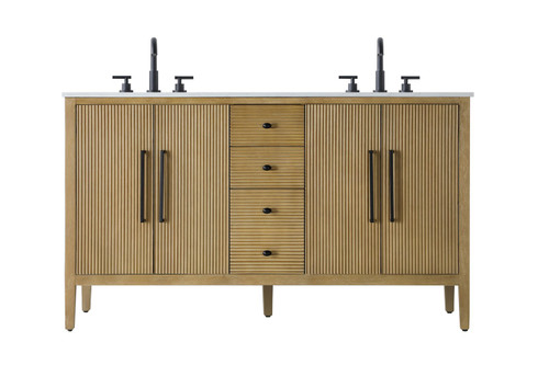Elegant Lighting - VF29660DLO - Bathroom Vanity - Blakely - Linen Oak