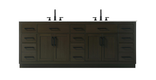 Elegant Lighting - VF29784DMMB - Bathroom Vanity - Alden - Mocha Brown