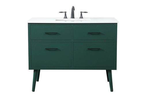 Elegant Lighting - VF41042MGN - Vanity Sink Set - Boise - Green