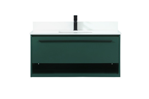 Elegant Lighting - VF43540MGN-BS - Vanity Sink Set - Roman - Green