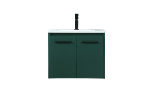 Elegant Lighting - VF44524MGN - Single Bathroom Vanity - Penn - Green