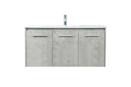 Elegant Lighting - VF44540MCG - Single Bathroom Vanity - Penn - Concrete Grey