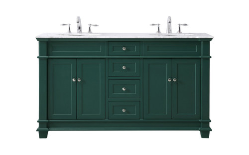 Elegant Lighting - VF50060DBK - Bathroom Vanity Set - Wesley - black