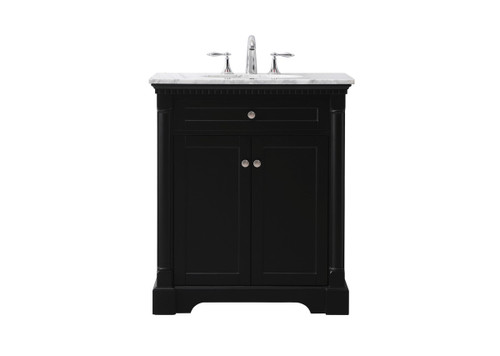 Elegant Lighting - VF53030BK - Bathroom Vanity Set - Clarence - black