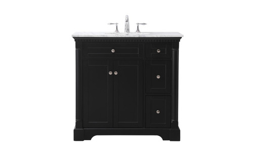 Elegant Lighting - VF53036BK - Bathroom Vanity Set - Clarence - black