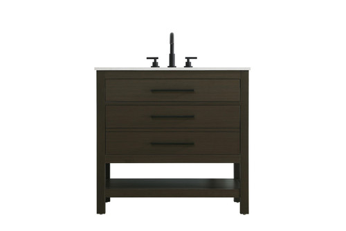 Elegant Lighting - VF60536MMB - Bathroom Vanity - Karson - Mocha Brown