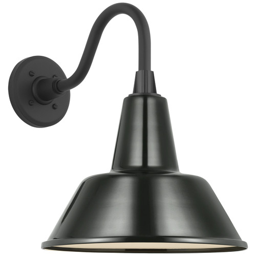 manufacturer_finish:Matte Black|manufacturer_glass:12.5 Green Bowers Shade