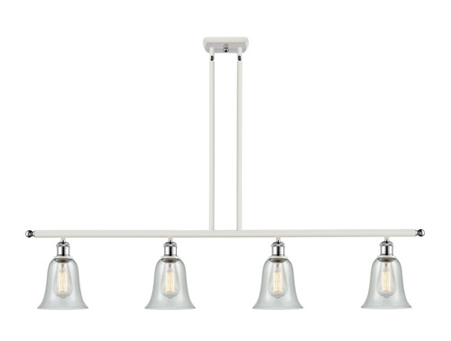 Innovations - 516-4I-WPC-G2812-LED - LED Island Pendant - Ballston - White Polished Chrome