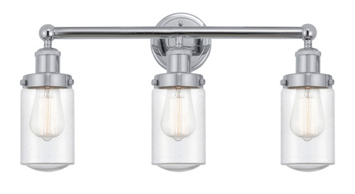 Innovations - 616-3W-PC-G314 - Three Light Bath Vanity - Edison - Polished Chrome