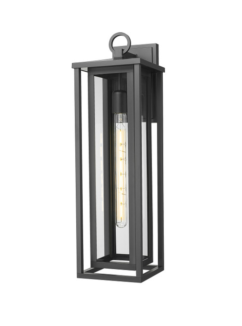 Innovations - 9950-1W-BK-23-CL - One Light Wall Sconce - Ashland - Matte Black