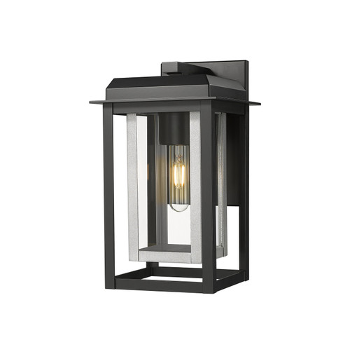 Innovations - 9951-1W-BK-13-CG-SV-CL - One Light Wall Sconce - Mansfield - Matte Black