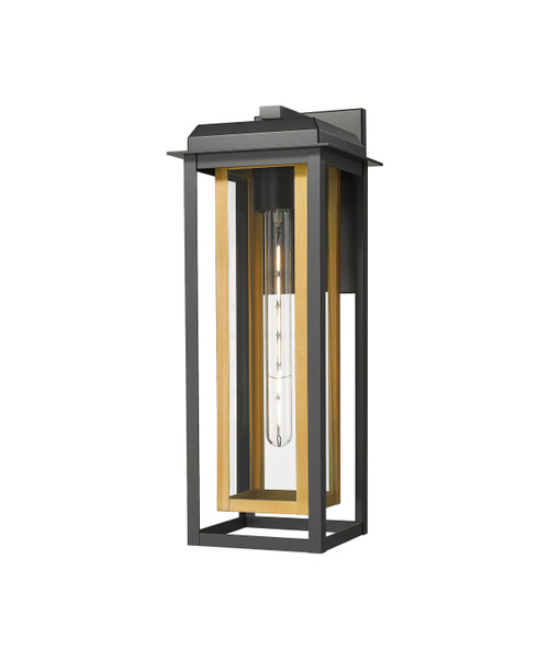 Innovations - 9951-1W-BK-20-CG-BR-CL - One Light Wall Sconce - Mansfield - Matte Black