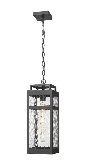 Innovations - 9953-1H-BK-20-WG - One Light Pendant - Ridgeway - Matte Black
