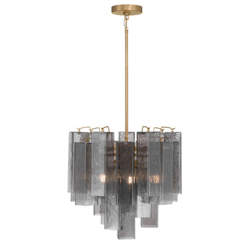 Metropolitan - N3146-GS-732 - Six Light Pendant - Torvento - Legacy Brass