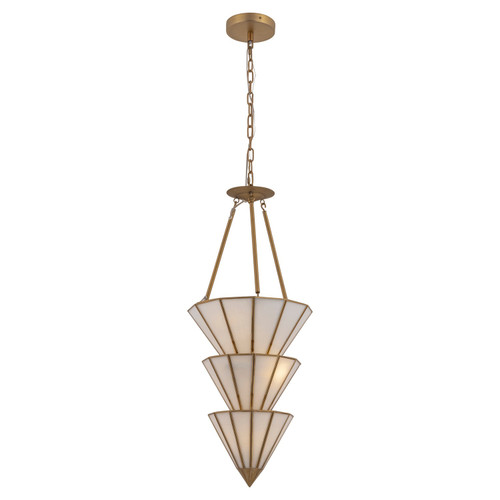 Metropolitan - N5625-732 - Five Light Pendant - Jaxen - Legacy Brass