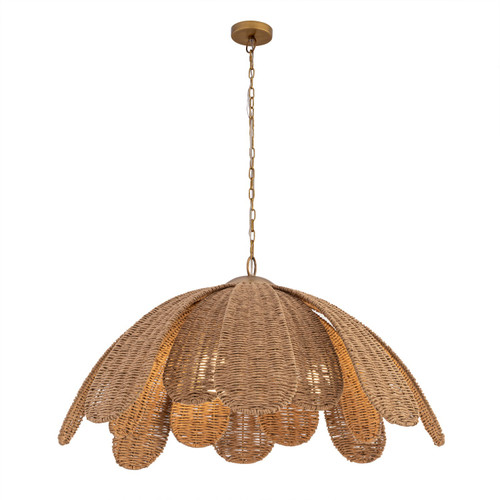 Minka-Lavery - 19885-732 - Three Light Pendant - Covea - Legacy Brass