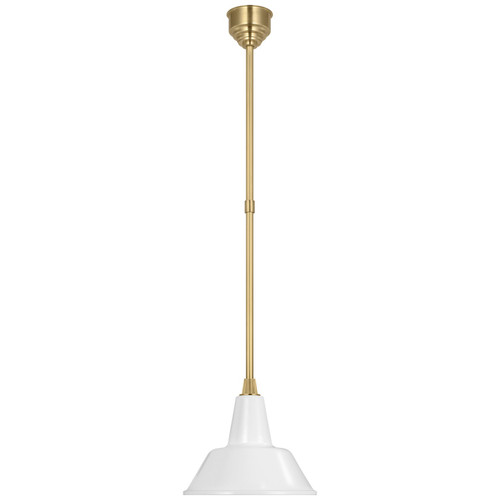manufacturer_finish:Hand-Rubbed Antique Brass|manufacturer_glass:12.5 White Bowers Shade
