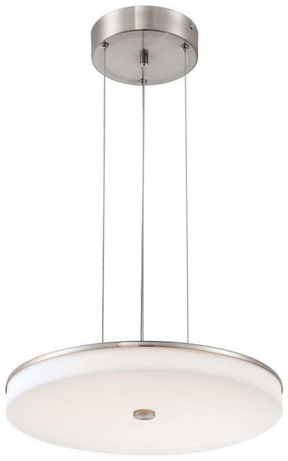 George Kovacs - P951-084-L - LED Pendant - U. H. O. - Brushed Nickel