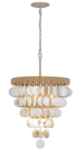 Metropolitan - N1917-759 - Eight Light Pendant - Aurelia's Cove - Autumn White