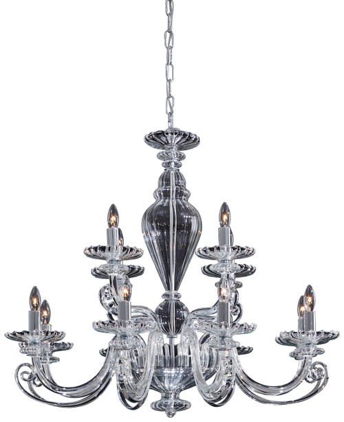 Metropolitan - N9169 - 12 Light Chandelier - Metropolitan Family - Chrome