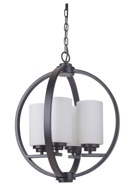 Craftmade - 39744-OB - Four Light Foyer Pendant - Albany - Oiled Bronze