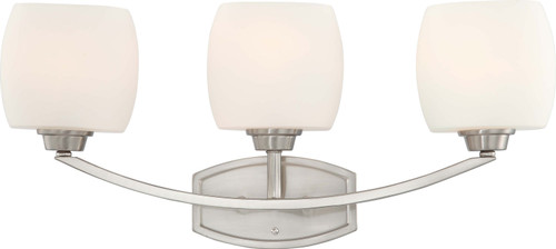 Nuvo Lighting - 60-4183 - Three Light Vanity - Helium - Brushed Nickel