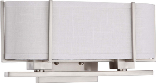 Nuvo Lighting - 60-4464 - Two Light Wall Sconce - Portia - Brushed Nickel