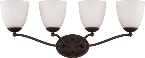 Nuvo Lighting - 60-5134 - Four Light Vanity - Patton - Prairie Bronze