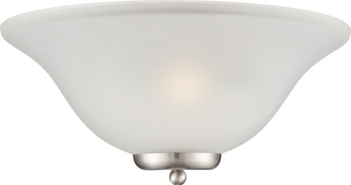 Nuvo Lighting - 60-5382 - One Light Wall Sconce - Ballerina - Brushed Nickel