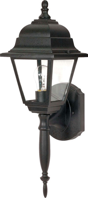 Nuvo Lighting - 60-542 - One Light Wall Lantern - Briton - Textured Black